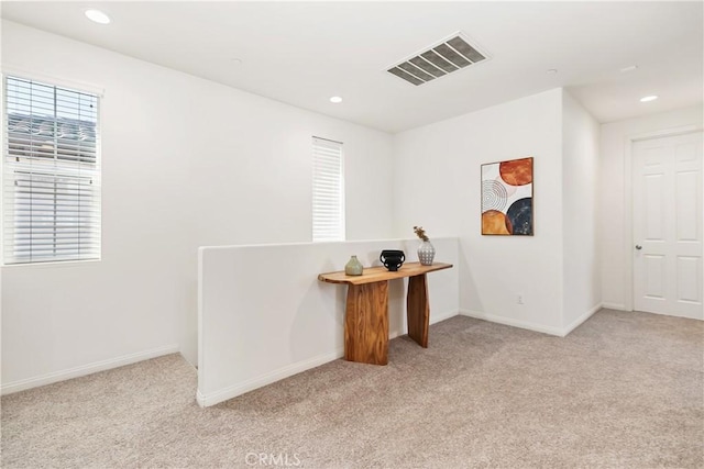 1437 Girona Dr, Pomona, CA 91766 - unfurnished office featuring carpet floors, baseboards, and recessed lighting