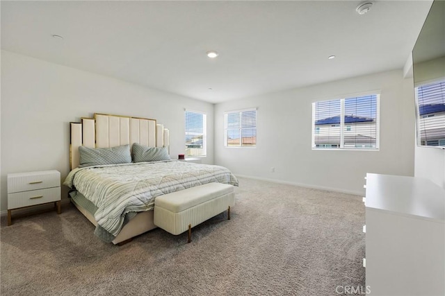 19568 Sunkissed Ridge Dr, Riverside, CA 92507 - bedroom with carpet flooring, baseboards, and recessed lighting