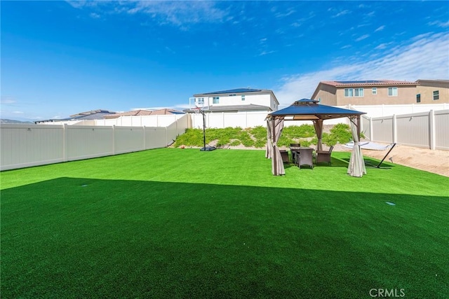 19568 Sunkissed Ridge Dr, Riverside, CA 92507 - view of yard featuring a gazebo