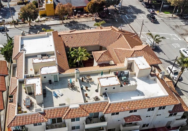 bird's eye view