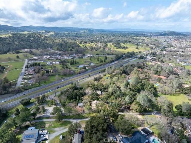 13155 San Antonio Rd, Atascadero, CA 93422 - bird's eye view featuring a mountain view