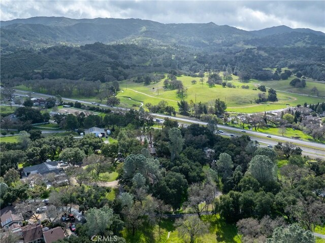 13155 San Antonio Rd, Atascadero, CA 93422 - birds eye view of property featuring a mountain view