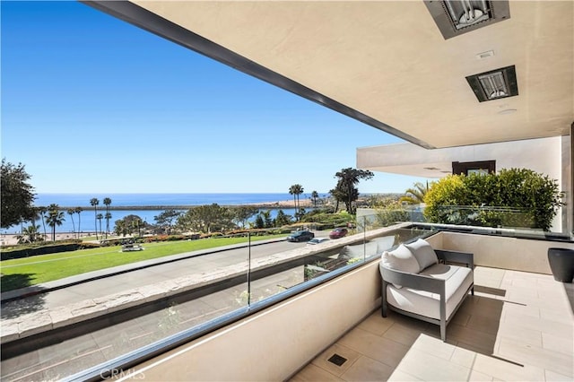 2914 Ocean Blvd, Corona Del Mar, CA 92625 - balcony with a water view