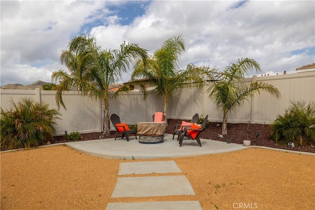 29068 Aubrey Cir, Winchester, CA 92596 - view of patio / terrace featuring a fenced backyard