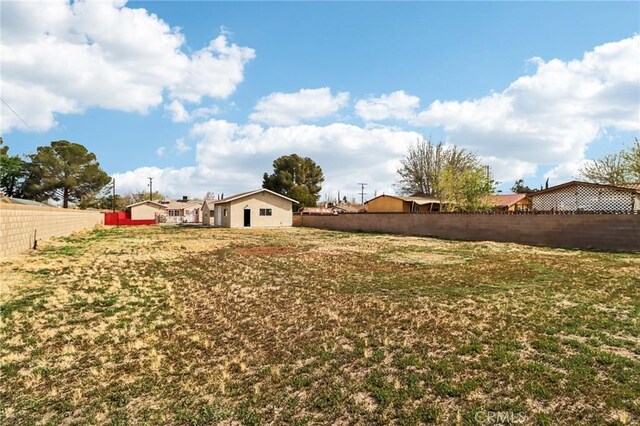 1202 W Lancaster Blvd, Lancaster, CA 93534 - view of yard