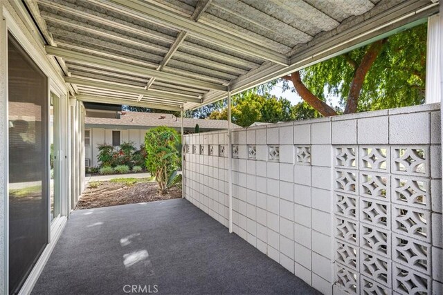 647 Avenida Sevilla Unit A, Laguna Woods, CA 92637 - view of patio