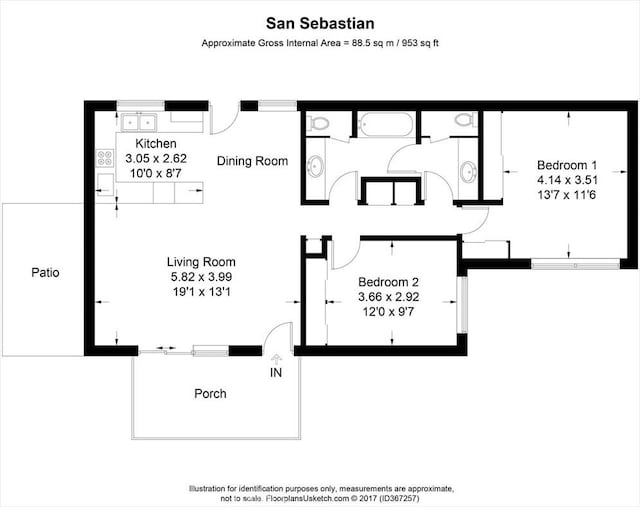 647 Avenida Sevilla Unit A, Laguna Woods, CA 92637 - plan