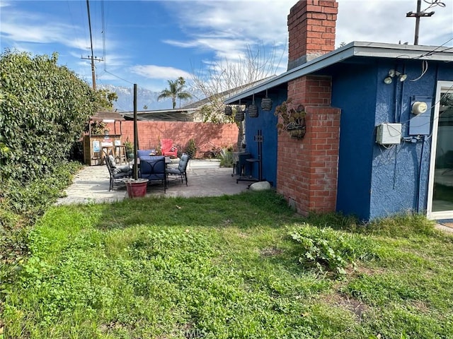 1307 N Allyn Ave, Ontario, CA 91764 - view of yard with a patio area
