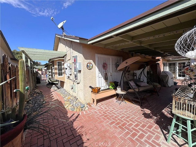 433 Oakmont Dr, Barstow, CA 92311 - view of patio / terrace with fence and grilling area