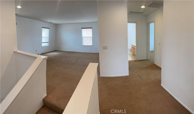 3311 Aster Ln, Perris, CA 92571 - empty room featuring carpet, baseboards, and recessed lighting