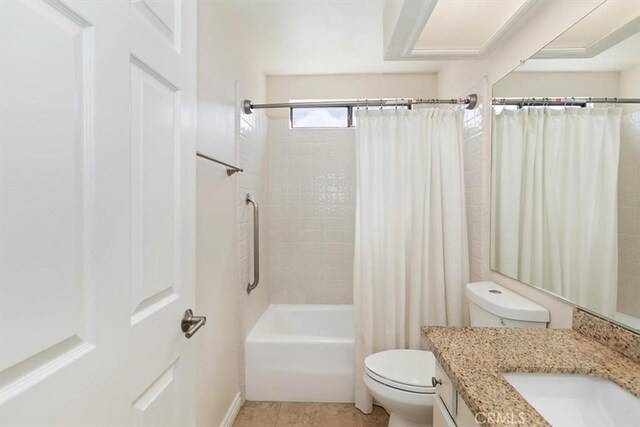 1618 Southport Dr, Riverside, CA 92506 - full bath featuring vanity, toilet, and shower / tub combo