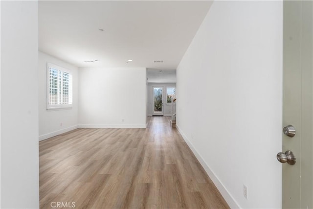 1677 Catania Dr, Riverside, CA 92507 - interior space featuring baseboards and light wood-style floors