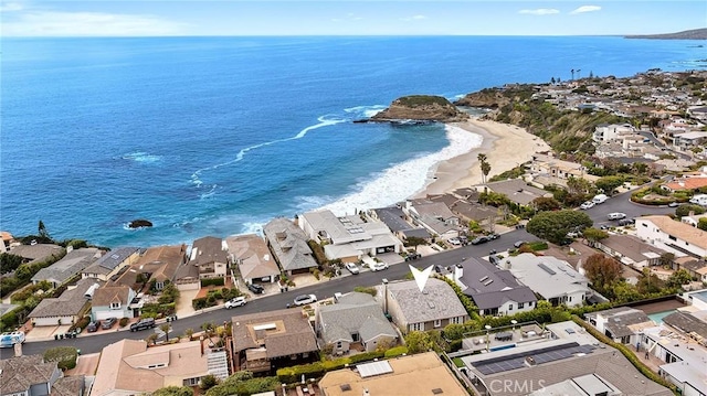 89 S La Senda Dr, Laguna Beach, CA 92651 - aerial view with a water view and a residential view