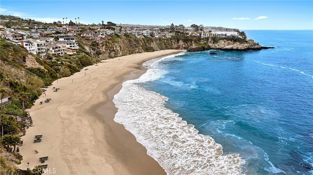 89 S La Senda Dr, Laguna Beach, CA 92651 - exterior space with a beach view and a water view