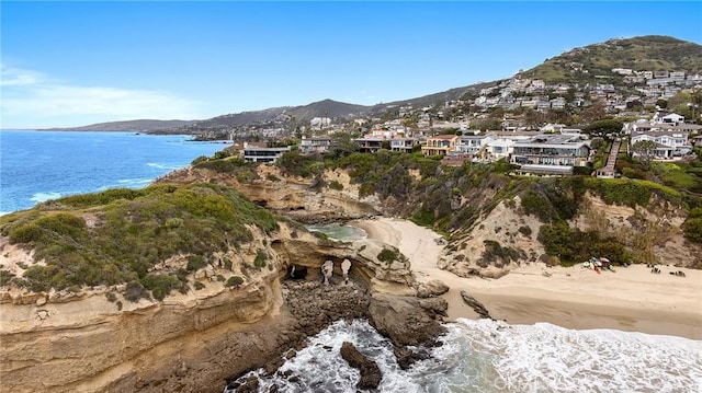89 S La Senda Dr, Laguna Beach, CA 92651 - view of mountain feature with a water view and a residential view