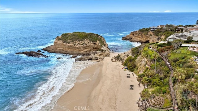 89 S La Senda Dr, Laguna Beach, CA 92651 - property view of water with a view of the beach