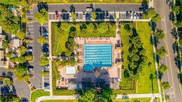 120 Timberwood, Irvine, CA 92620 - drone / aerial view of a pool
