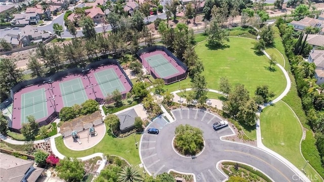 120 Timberwood, Irvine, CA 92620 - aerial view of property and surrounding area with nearby suburban area