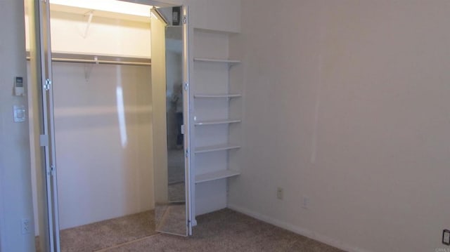 view of closet