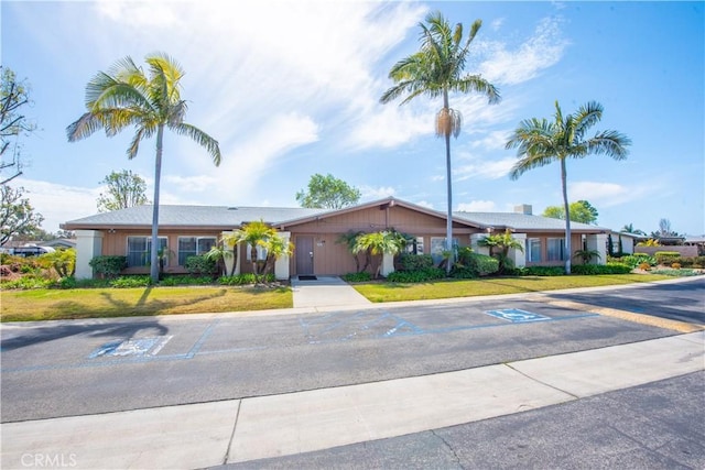 4433 Albatross Way, Oceanside, CA 92057 - ranch-style house featuring uncovered parking and a front lawn