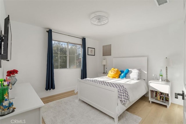4355 Leonard Way, Corona, CA 92883 - bedroom featuring visible vents and light wood-style floors