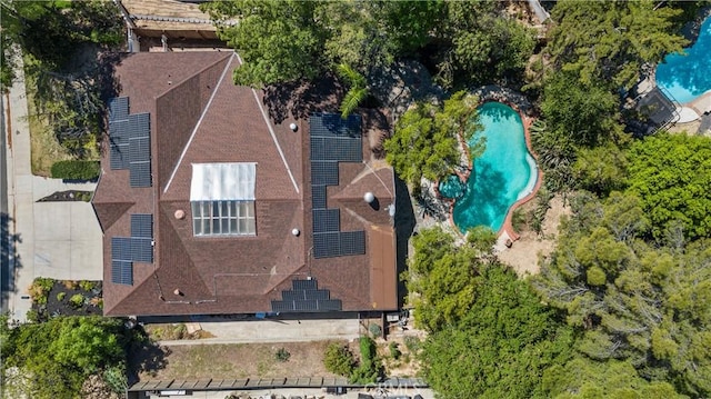 drone / aerial view