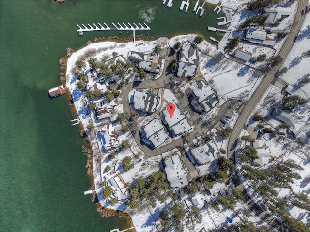 39802 Lakeview Dr Unit 26, Big Bear Lake, CA 92315 - birds eye view of property with a water view