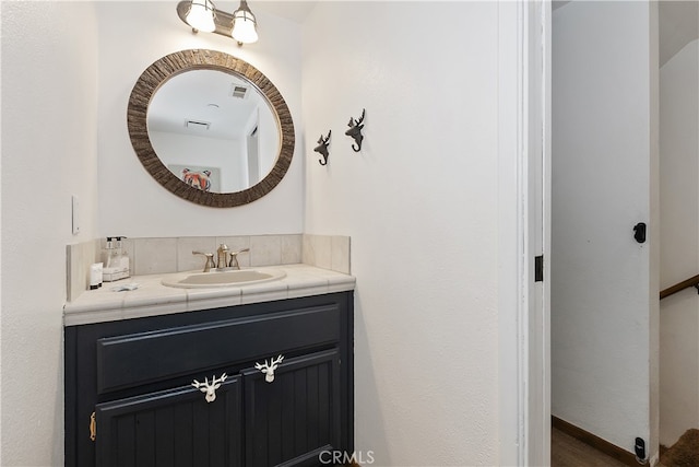39802 Lakeview Dr Unit 26, Big Bear Lake, CA 92315 - bathroom featuring visible vents and vanity