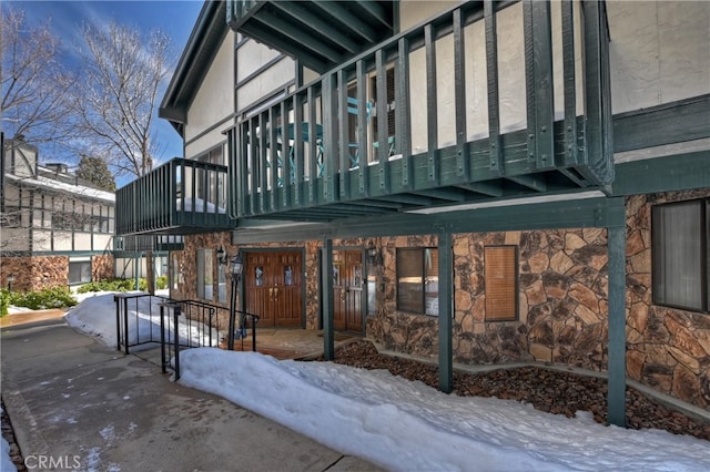 39802 Lakeview Dr Unit 26, Big Bear Lake, CA 92315 - exterior space featuring stone siding