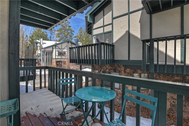 39802 Lakeview Dr Unit 26, Big Bear Lake, CA 92315 - view of wooden terrace