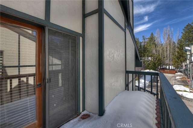 39802 Lakeview Dr Unit 26, Big Bear Lake, CA 92315 - view of snow covered back of property