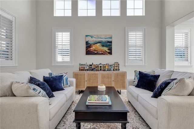 view of living area
