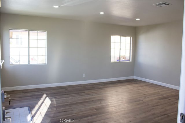 17730 Ivy Ave, Fontana, CA 92335 - spare room featuring recessed lighting, visible vents, plenty of natural light, and baseboards