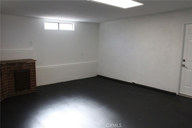 17730 Ivy Ave, Fontana, CA 92335 - below grade area featuring a fireplace