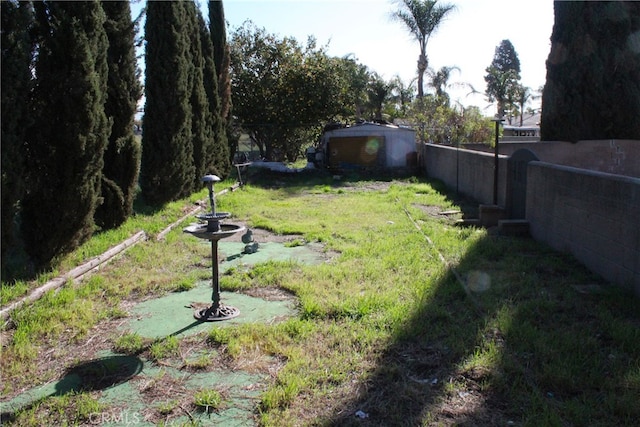 17730 Ivy Ave, Fontana, CA 92335 - view of yard featuring fence