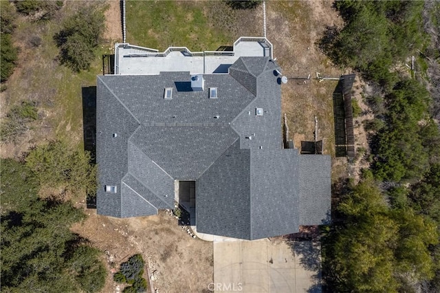 drone / aerial view
