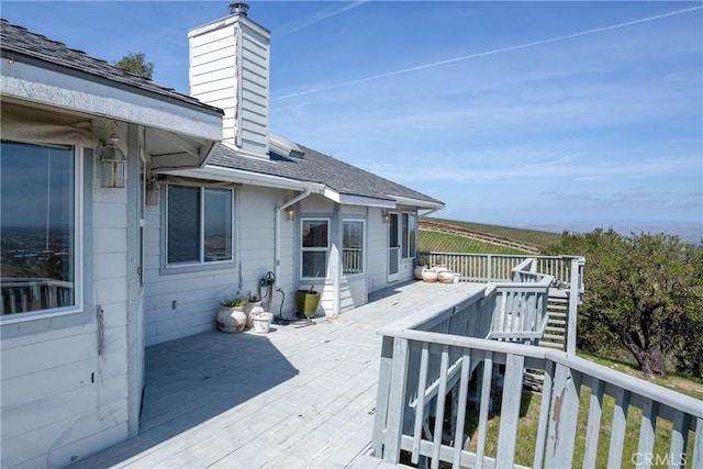 view of deck