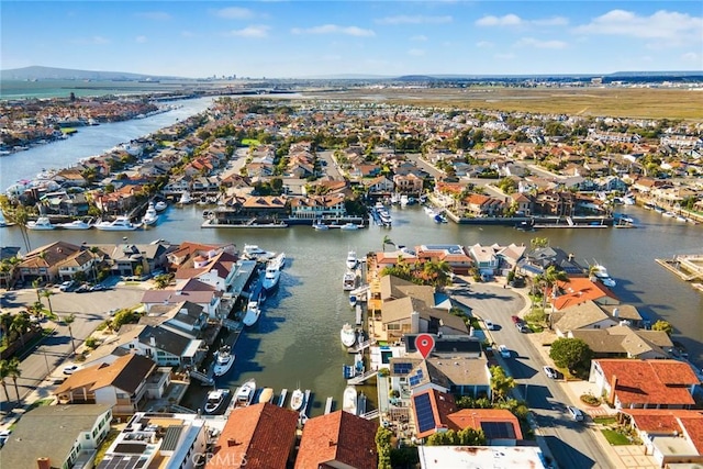 16449 Ladona Cir, Huntington Beach, CA 92649 - aerial view of residential area featuring a nearby body of water