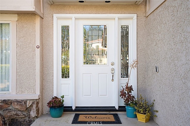 2332 Mccrea Rd, Thousand Oaks, CA 91362 - property entrance with stucco siding