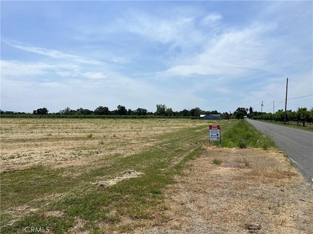 11122 Schafer Ave, Los Molinos, CA 96055 - view of asphalt street featuring a view of rural / pastoral area