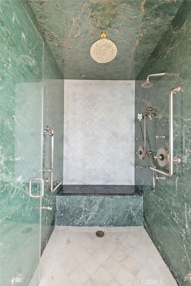31821 Monarch Crst, Laguna Niguel, CA 92677 - bathroom with a marble finish shower