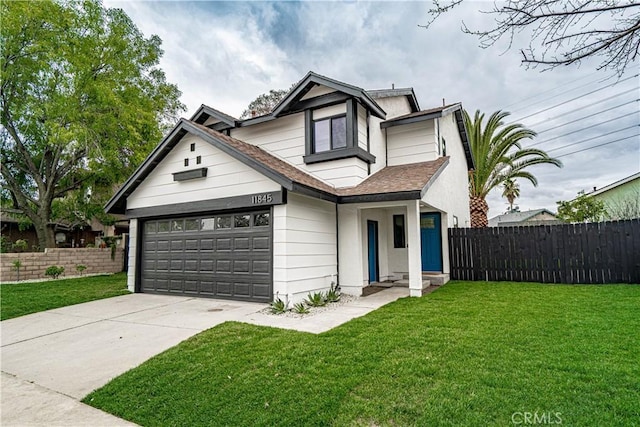 11845 Gladstone Ave, Sylmar, CA 91342 - view of front of property with driveway and a shingled roof