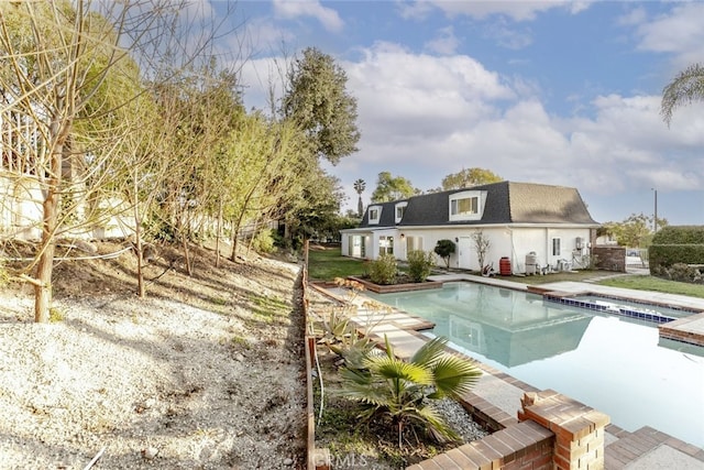 449 Fern Dell Pl, Glendora, CA 91741 - view of pool featuring a patio area and a pool with connected hot tub