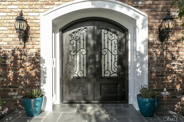 449 Fern Dell Pl, Glendora, CA 91741 - view of exterior entry with brick siding