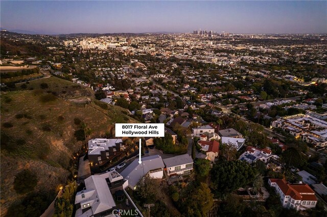 8017 Floral Ave, Los Angeles, CA 90046 - bird's eye view