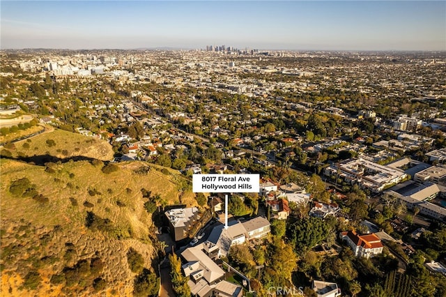 8017 Floral Ave, Los Angeles, CA 90046 - birds eye view of property with a residential view