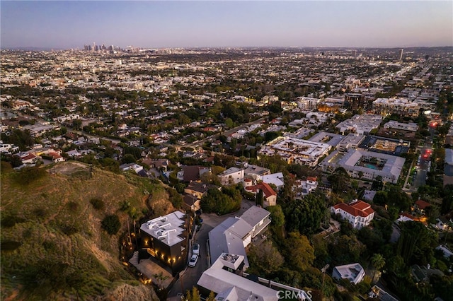 8017 Floral Ave, Los Angeles, CA 90046 - view of aerial view at dusk
