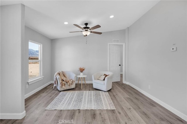 36090 Old Woman Springs Rd, Lucerne Valley, CA 92356 - unfurnished room with wood finished floors, baseboards, and visible vents