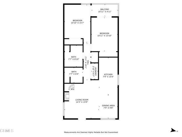 5125 W Wooley Rd Unit 5, Oxnard, CA 93035 - view of property floor plan