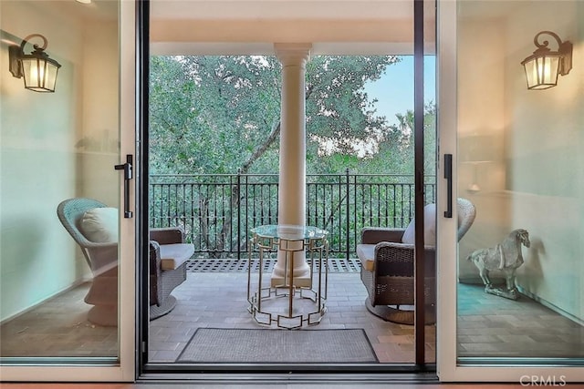view of entryway